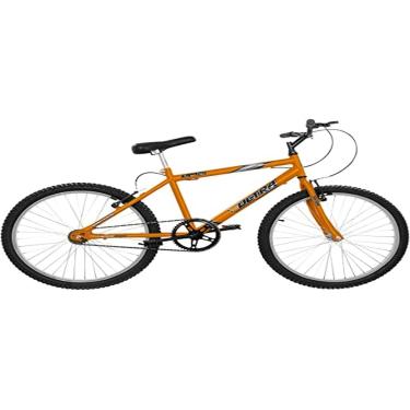 Imagem de Bicicleta de Passeio Ultra Bikes Esporte Aro 24 Reforçada Freio V-Brake Sem Marcha Laranja
