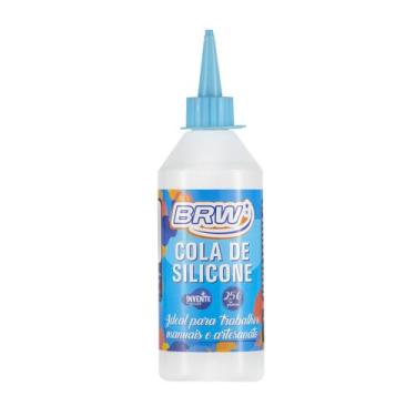 Imagem de Cola silicone 250g brw, CRISTAL
