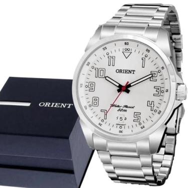 Imagem de Relógio Masculino Orient Prata MBSS1154AS2SX