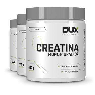 Imagem de Kit 3 Creatina Monohidratada Dux Sem Sabor 300g