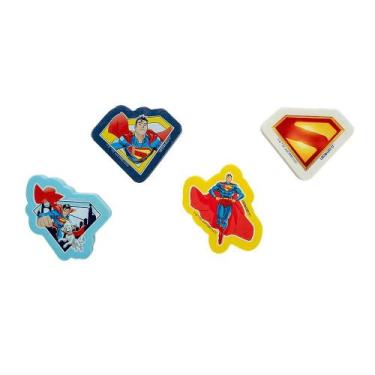 Imagem de Borracha Superman LeoLeo Escolar  Personagens Sortidos  Infantil - Leo