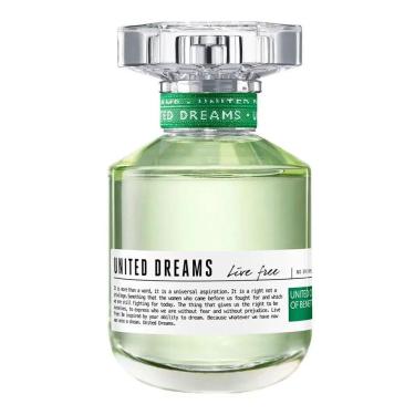 Imagem de Benetton United Dreams Live Free Eau De Toilette - Perfume Feminino 80ml