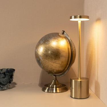 Imagem de Luminária Mesa Led 3 Tons Cosmos 8X35Cm Touch Carrega Usb