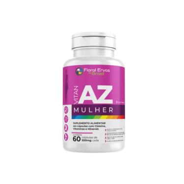 Imagem de Vitamina A-Z Mulher 600 mg 60 cps Floral Ervas-Unissex