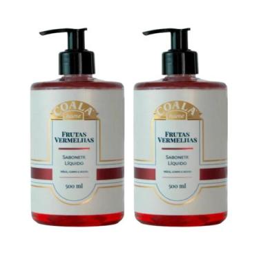 Imagem de Sabonete Liquido Frutas Vermelhas Mãos Corpo e Rosto Coala 2 Unidades