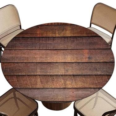 Imagem de LKEZYOEL Toalha de mesa limpa para ambientes externos de 61,5 a 71,4 cm, mesa redonda dobrável, sem costura, textura de chão, capa de piquenique para acampamento, jantar, ambiente interno e externo16