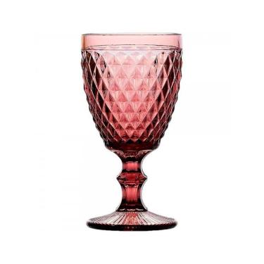 Imagem de Taça Para água Vidro Bico De Abacaxi Lilás Lyor 325ml