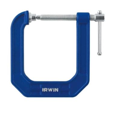 Imagem de IRWIN Grampo C para garganta profunda Série 100 de aderência rápida, 5 cm por 8 cm