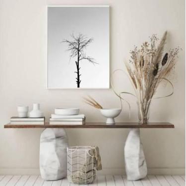 Imagem de Quadro Decorativo Fotografia Árvore Seca 34x23Cm - Quadros On-Line