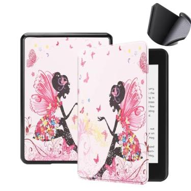 Imagem de Yzlvigrous Capa para Kindle Paperwhite 12th/Colorsoft Signature Edition 1ª Geração 2024, Tampa Traseira de TPU Macia de 7 Polegadas com Sono/despertar Automático, Modelo: SA59CP/SA569P/SA568B