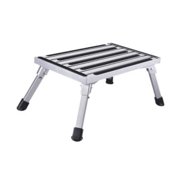 Imagem de WeiLaiKeQi Banquinho de Degrau para RV, Banco de Lavagem de Carro, Portátil, Antiderrapante, Multiuso, Industrial, Dobrável para Caravanas, Cabeceiras, Escadas,