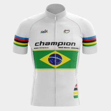 Imagem de Camisa Way Premium de Ciclismo Masculino Manga Curta Proteção Uv 3 Bol