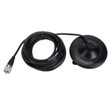 Imagem de Jectse Base Magnética da Antena, Montagem Magnética Forte Com Cabo Coaxial Rg58 de 13,12 Pés, Conector Pl259, para Rádios Marinhos Gmrs de Rádio Cb Ham