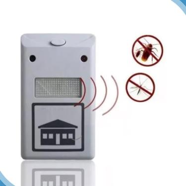 Imagem de Repelente Eletrônico de Tomada Aid Bivolt – Ultrassônico Contra Ratos, Baratas, Formigas e Aranhas – Sem Veneno, Seguro e Econômico