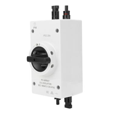 Imagem de Hyuduo Interruptor Isolador DC, Interruptor de Desconexão do Painel Solar à Prova de água IP66 Com Tensão Nominal de 1000V DC para Barco RV Externo e Fotovoltaico (#11)