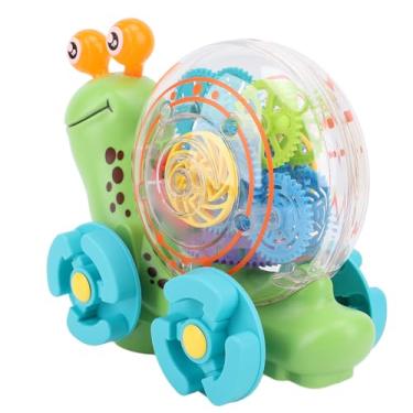 Imagem de Generic Brinquedo de Caracol Elétrico para Criança, Design Transparente Exclusivo Com Luzes Coloridas e Música, Funcionalidade de Projeção de 360 ​​graus para Crianças, Excelente Material ABS