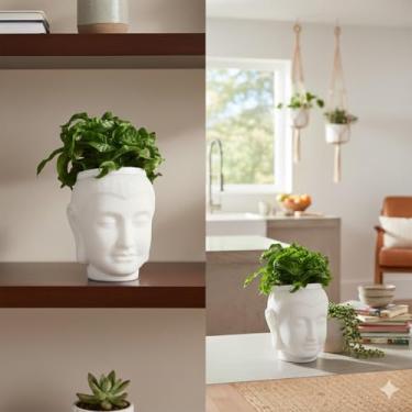 Imagem de Cachepot Sagrado Buda Zen