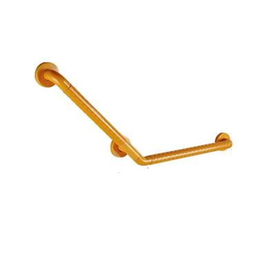 Imagem de Barra de apoio para banheiro, barra de apoio de segurança, antiderrapante, banheiro, braço de banheira, barra de apoio com ângulo luminoso, barra de apoio para idosos com deficiência (amarelo-50 cm x