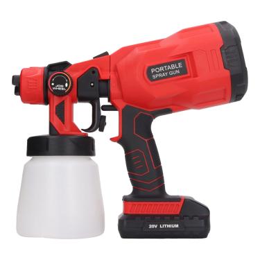 Imagem de Generic Pulverizador Sem Fio da Pintura, Pulverizador Elétrico 30000rpm Fácil de Limpar 100-240v Portátil para Móveis de Piso (Plugue dos EUA)