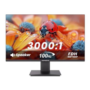 Imagem de INFIEVO Monitor Para Jogos 23,8 Polegadas Full Hd 1080P Va Display 100Hz Com Hdmi, Vga, Sem Moldura, Montável Em Vesa, Inclinação Ergonômica, Monitor De Pc Ultrafino Para Cuidados Com Os Olhos