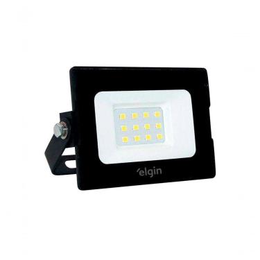 Imagem de Refletor Led Elgin 10w 6500k Preto