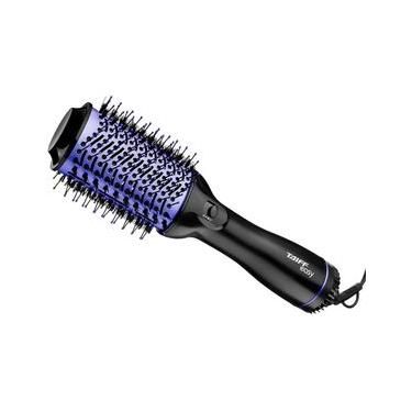 Imagem de Escova Secadora Taiff Easy 1200W com Cerdas de Nylon - Lilás Preto / 220