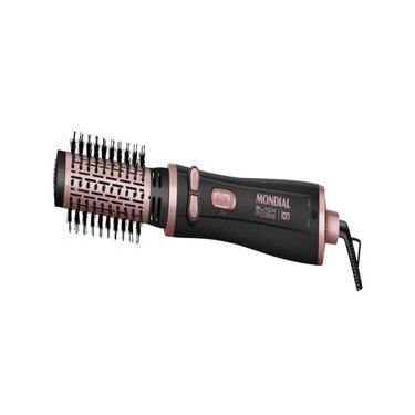 Imagem de Escova Rotativa Mondial Preto e Golden Rose 1200W ERB-01 Bivolt