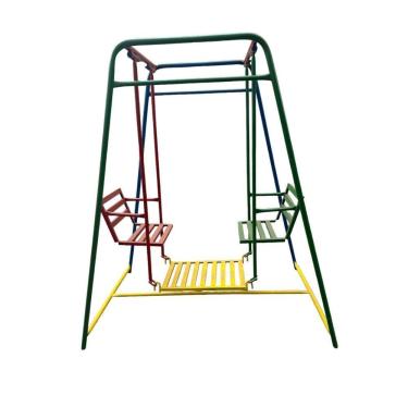 Imagem de Balanço Duplo Vai E Vem 2 Lugares Ferro 2 Lugares Colorido