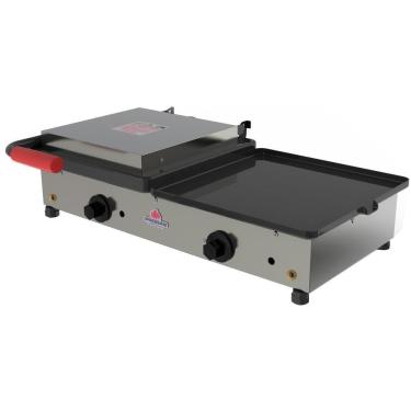 Imagem de Sanduicheira Lanche Dupla Uma Prensa Elétrica Pr700e - Progás 220v 220v