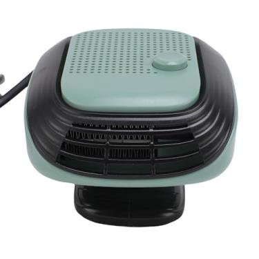 Imagem de AUNMAS Aquecedor de Carro Portátil, Fácil de Instalar, Plugue Eficiente de Energia de Aquecimento Rápido No Desembaçador do Pára-brisa Isqueiro Charuto (Verde)