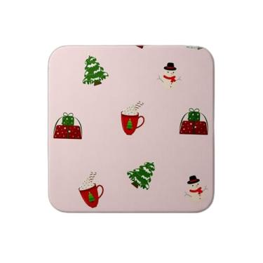 Imagem de Ladrilho Decorativo de Cerâmica Com Estampa de Ano Novo 20x20cm