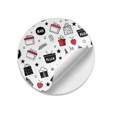 Imagem de Ladrilho Decorativo de Cerâmica com Estampa Padrão Festivo