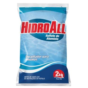 Imagem de Sulfato de Alumínio 2kg Hidroall Para Piscinas