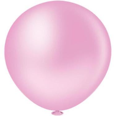 Imagem de Balão Gigante FAT BALL Rosa BABY - Riberball