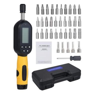 Imagem de Garosa Chave de Fenda Digital de Torque, Ferramenta de Precisão de 1,2-12Nm Com Luz de Fundo LED e Alarme Sonoro, para Reparo Automotivo Mecânico Elétrico (YNL-12)