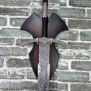Imagem de Espada Decorativa Rei Bruxo Angmar WitchKing c/Suporte