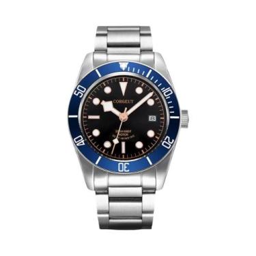 Imagem de Relógio De Mergulho Automático De Luxo Masculino Com Vidro De Safira M