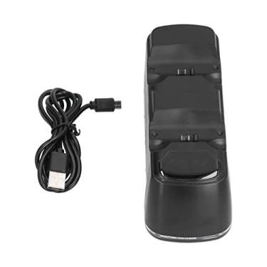 Imagem de RiToEasysports Carregador de Carregamento Duplo Carregador de Controlador, Estação de Acoplamento de Base de Carregamento Rápido para 2 Controladores, Excelente para Jogadores