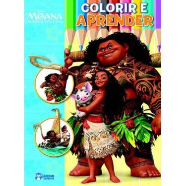 Imagem de Colorir e aprender Disney - Moana - Rideel, 3