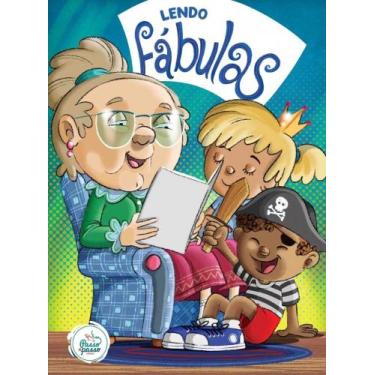 Imagem de Lendo fábulas azul - PASSO A PASSO, 3