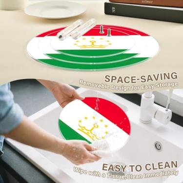 Imagem de Bandeira do Tajiquistão, 3 camadas, suporte de cupcake para chá e festa, copo de acrílico, torre de bolo, aniversário, casamento, festa de chá, bandeja de servir, suporte de comida