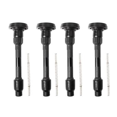 Imagem de TRQ Conjunto de botas de bobina de ignição compatível com 2019-2023 Acura RDX 2021-2023 TLX 2018-2022 Honda Accord 2016-2023 Civic 2018-2021 Clarity 2017-2023 CR-V 2019-2022 Insight