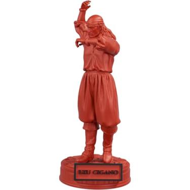 Imagem de Estátua Exu Cigano Umbanda Candomblé (Cor Sanguis Obscurus)