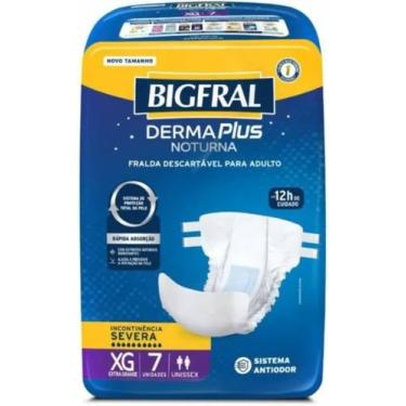 Imagem de Fralda geriatrica bigfral plus noturna tamanho:xg com 7, XG COM 7
