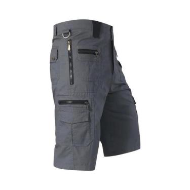 Imagem de Bermuda Tática Militar Urbana Masculina Impermeável De Secagem Rápida 