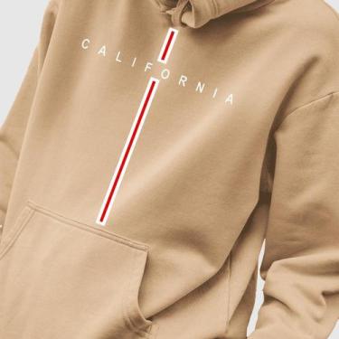 Imagem de Blusa Moletom Genuine Grit Masculina Estampada Algodão 30.1 California