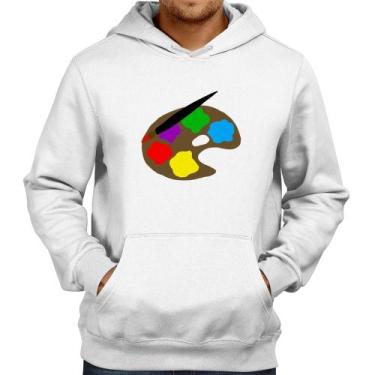 Imagem de Moletom Paint Colors Artboard - Foca na Moda, Branco, M