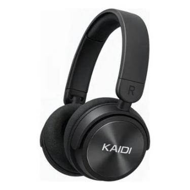 Imagem de Fone De Ouvido Sem Fio Bluetooth Rádio Cartão M Kaidi KD755-Unissex