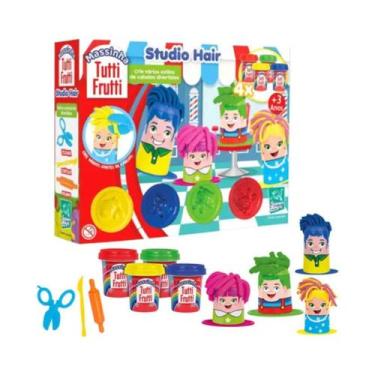 Imagem de Massinha De Modelar Tutti Frutti Brinquedo Studio Hair - SUPERTOYS, UN