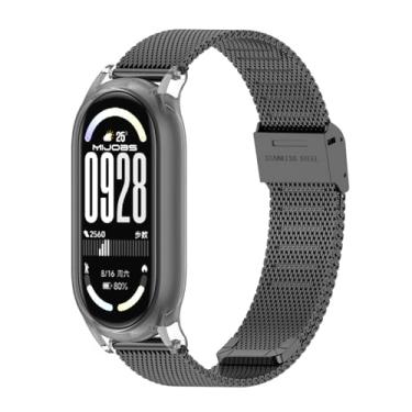 Imagem de MIJOBS Pulseira de substituição respirável para Xiaomi Mi Band 10 para relógio inteligente Mi Fit 10 para mulheres e homens